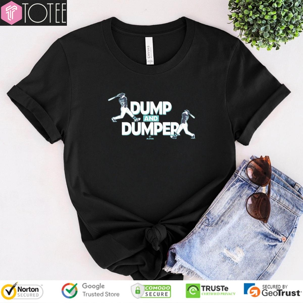 Dump And Dumper Cal Raleigh Seattle Mariners Baseball T-shirt