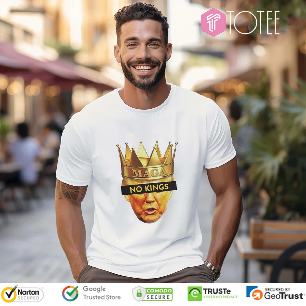 Trump Maga No Kings T-shirt