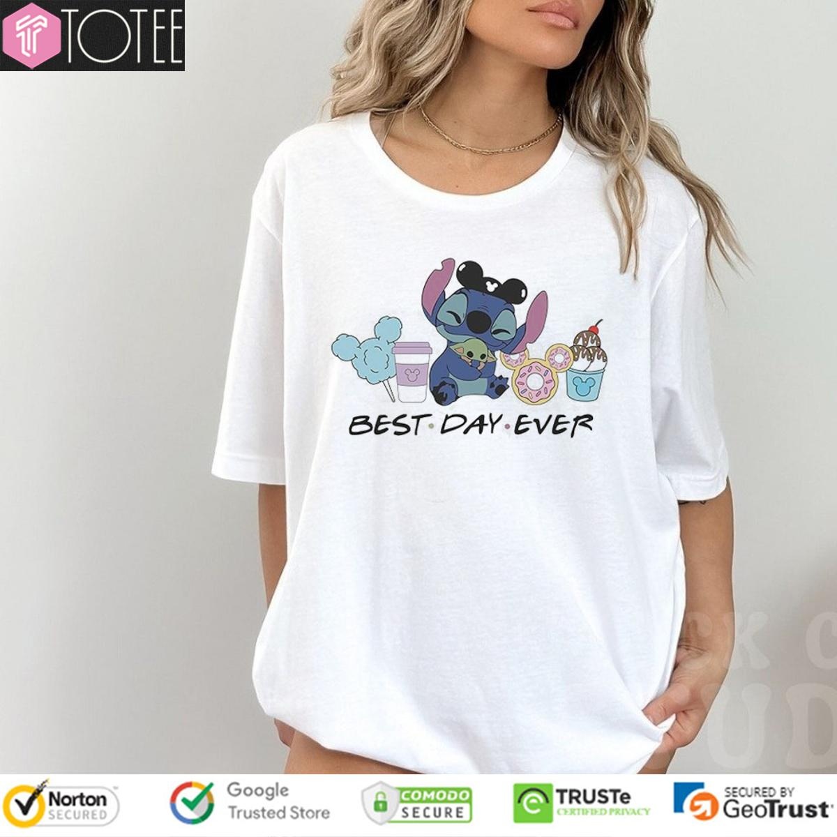 Stitch Best Day Ever Disney T-shirt